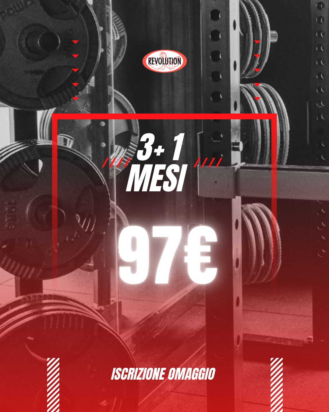 PROMO 3+1 +ISCRIZIONE
